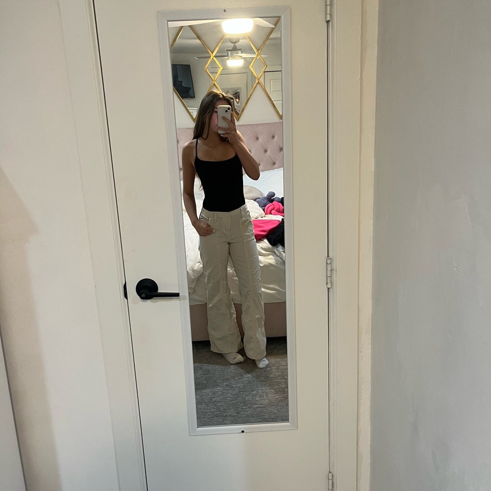 Divided Beige Cargo Pants
